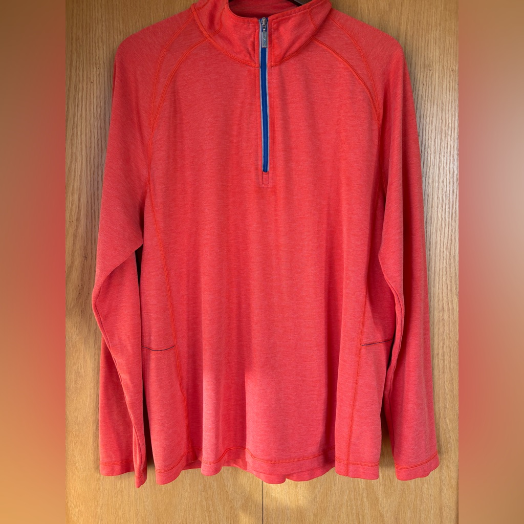 Tommy Bahama Men’s Long-Sleeve, Zip Pullover